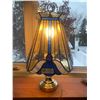 Image 1 : Vintage Stained Glass Touch Lamp