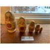 Image 1 : Set of Hand-Painted Russian Matryoshka Dolls