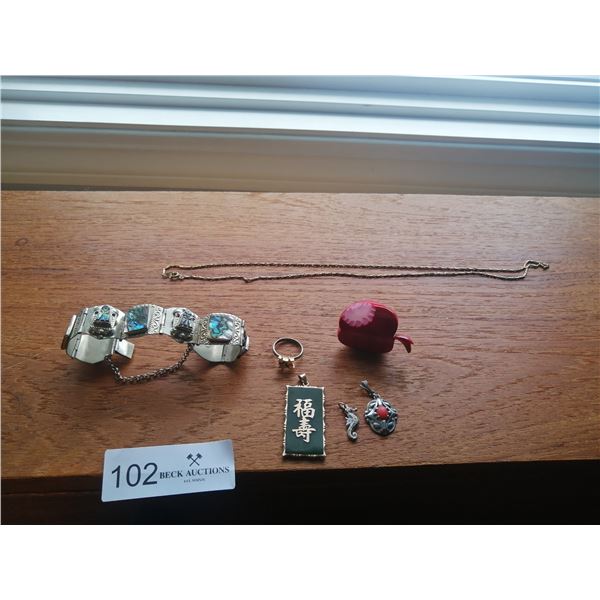 Assortment of Women's Jewelry - Necklace, Bracelet, Ring, and More!