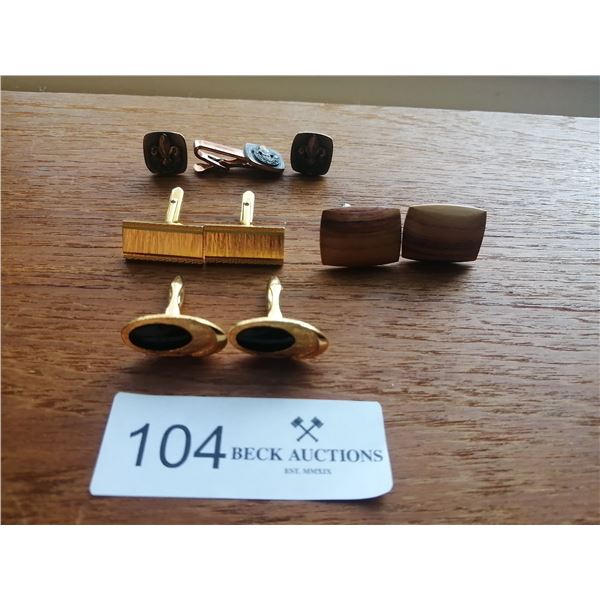 4 x Pairs of Cufflinks