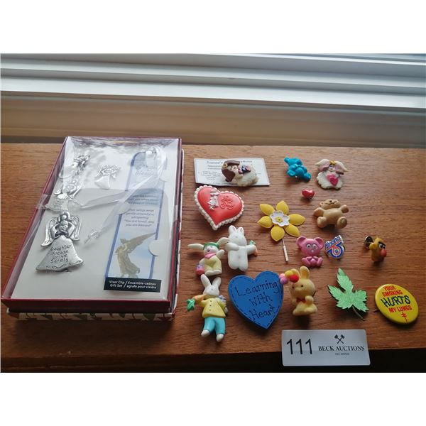 Assortment of Lapel Pins and More!