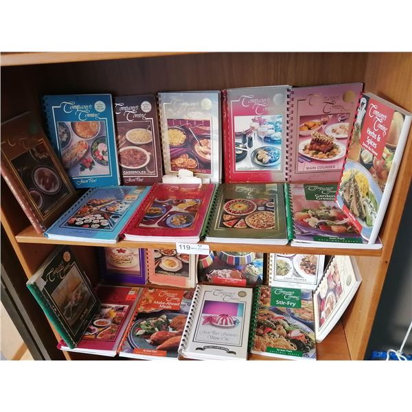 Collection of Company's Coming Cookbooks