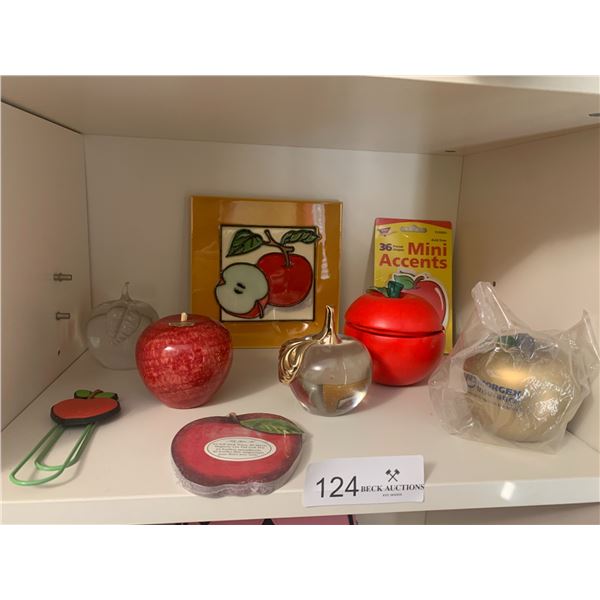 Assortment of Apple Teacher Gifts