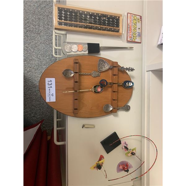 Abacus, Coin Letter Opener, Souvenir Spoons, and More!