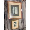 Image 1 : Framed Watercolor Print and Framed Print of Alberta Legislative Grounds by Loren Chabot