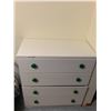 Image 1 : Wooden Chest of Drawers w/ Green Knobs