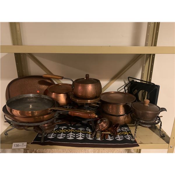 Copper Cookware Set