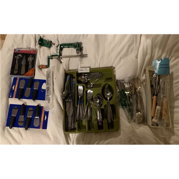 Assortment of Cutlery, Spreaders, Fruit Peeler, and More!