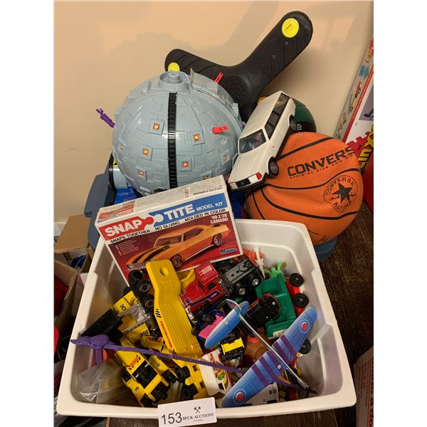 Assortment of Toys - Death Star, Snap Tite 69' Camaro, and More!