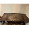 Image 1 : Vintage Wooden Table w/ Folding Ends