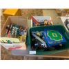 Image 1 : Miniature Esso Gas Station, Lego Bricks, and Other Assorted Children's Toys