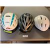 Image 1 : 3 x Bicycle Helmets
