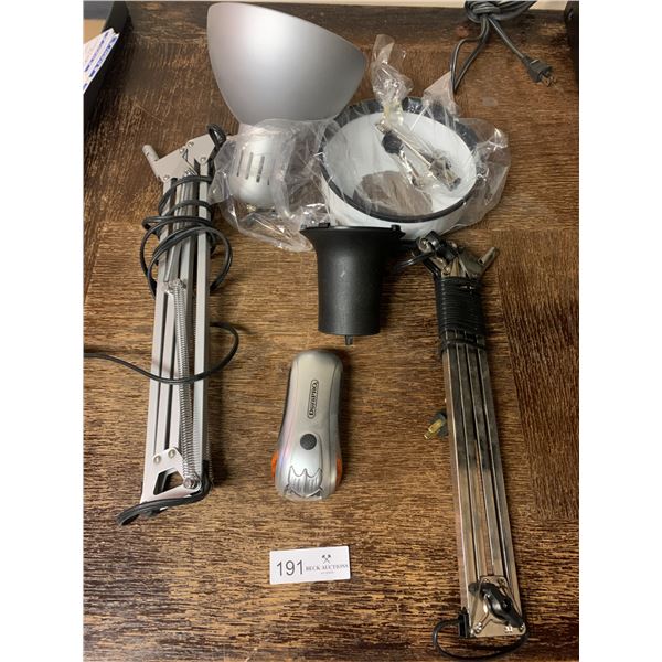 Assortment of Desk Lamps