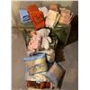 Image 1 : Stuffed Animals, Pillows, Linen, Towels, and a Green Cedar-Lined Storage Trunk
