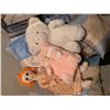Image 3 : Stuffed Animals, Pillows, Linen, Towels, and a Green Cedar-Lined Storage Trunk