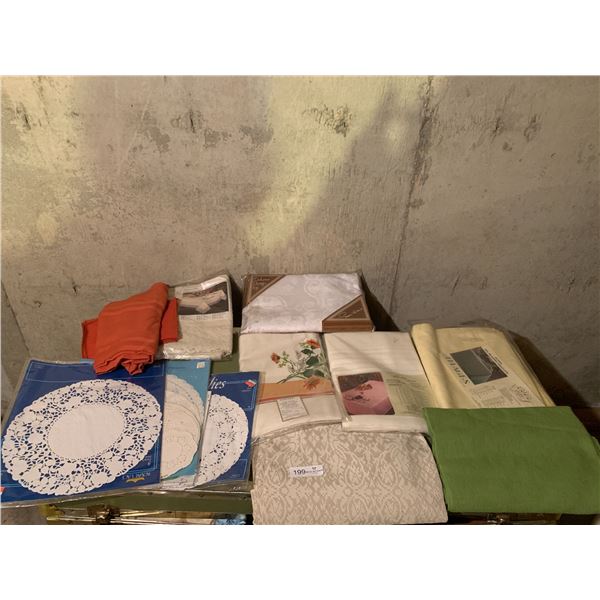 Doilies, Tablecloths, and More!