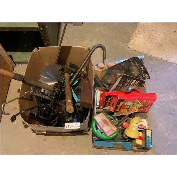 Assortment of Tools - Hammer, Crowbar, Soldering Iron, and Glue Gun, and More!