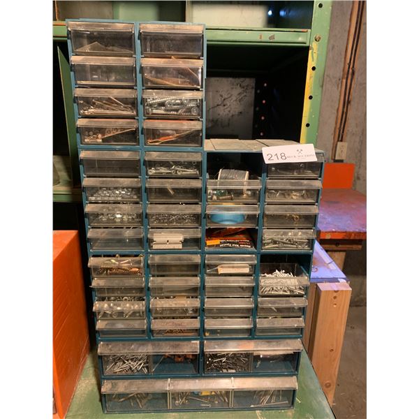 Hardare Organizer w/ Assorted Hardware