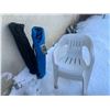 Image 1 : 3 x Plastic Lawn Chairs and 2 x Camping Chairs
