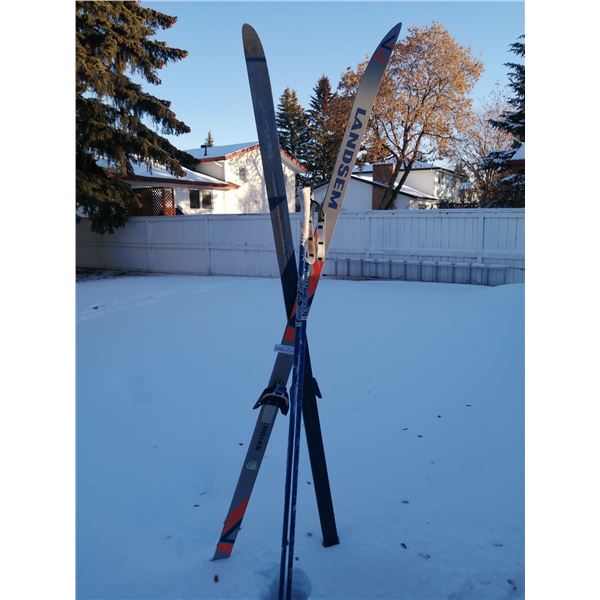 Landsem Skis w/ Excel Nova Poles