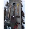Image 3 : Assortment of Pioneer Tools - Machete, Hatchet, Shovels, and More!