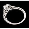 Image 3 : 0.79 ctw Diamond Ring - 14KT White Gold