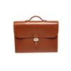 Image 1 : Hermes Brown Leather Sac A Depeches Briefcase