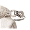 Image 6 : Cartier Agrafe 18k White Gold Diamond Ring