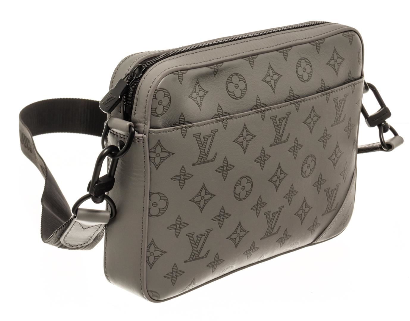Louis Vuitton Grey Monogram Duo Messenger Bag