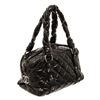 Image 3 : Chanel Black Calfskin Vintage Shoulder Bag