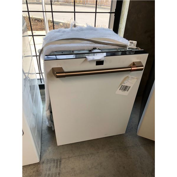 GE CAFE WHITE WIFI BUILT IN DISHWASHER MODEL  CDT 875P4N3W2 24" X 27" X 34" H