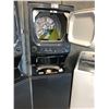 Image 2 : GE GREY STACKING WASHER/DRYER MODEL GUD37ESMM 1DG 27" X 30" X 76"H