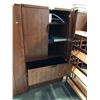 Image 2 : DARK MAPLE 66"H 2 DRAWER LATERAL COMBO CABINET