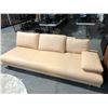 Image 2 : DESIGN WITHIN REACH LECCO SECTIONAL TAN LEATHER CHAISE RETAIL PRICE $28,690 CAN