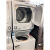 Image 2 : GE WHITE STACKING WASHER/DRYER GUD27EE 27"X30"X75"