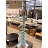 Image 1 : DESIGN WITHIN REACH STORY BLUE 76" BOOKCASE RETAIL PRICE $555 CAN