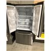 Image 2 : GE STAINLESS STEEL FRIDGE/FREEZER COMBO MODEL # GWE19JYLE  33" X 30" 70"