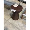 Image 1 : HEW WALNUT SIDE TABLE STYLE C SUGGESTED RETAIL PRICE $2,120 CAN