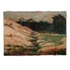 Image 1 : Sandy Slope and Trees Landscape Painting.