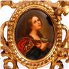 Image 2 : Porcelain Miniature, After Carlo Dolci.