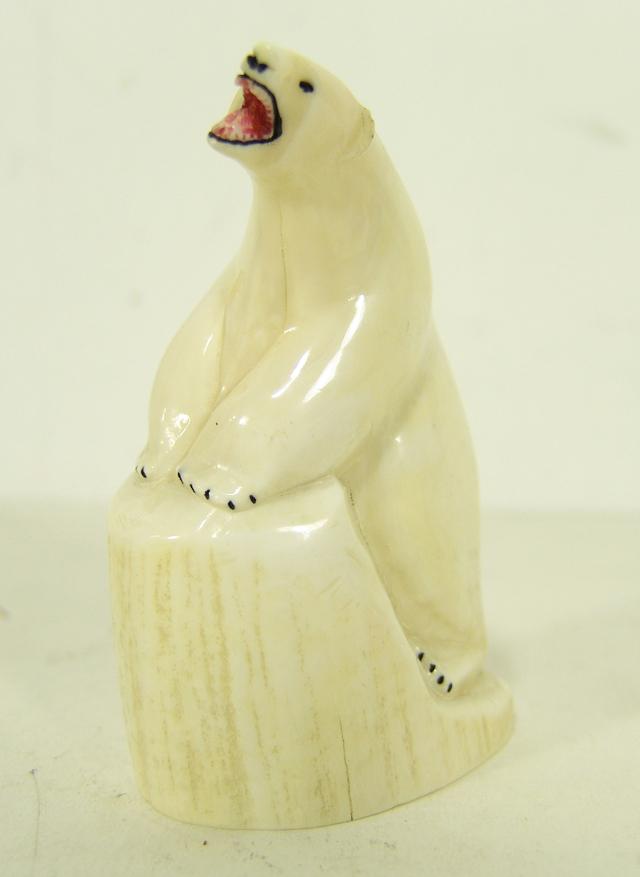 Eskimo Ivory Carving