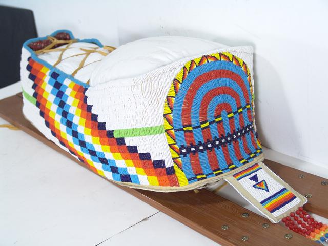 Kickapoo Beaded Cradleboard