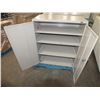 Image 2 : 2 Door Metal Storage Cabinet