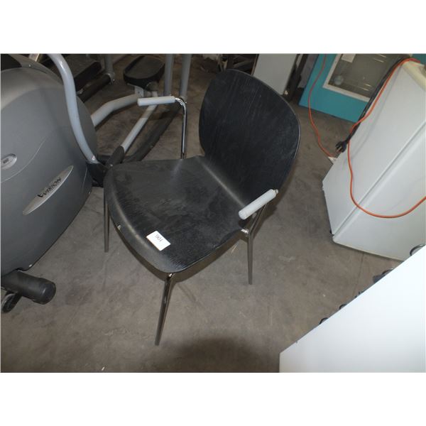 16 Black Stacking Chairs