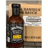 Image 2 : CASE LOT Jack Daniel's Honey BBQ Sauce 6 x 473ml