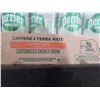 Image 2 : CASE LOT - Perrier Sparkling Water with Caffeine & Yerba Mate - Grapefruit Flavor - 24x330ml