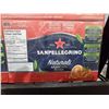Image 3 : CASE LOT Sanpellegrino Natural Aranciata Rossa Sparkling Water 4 (6x330ml)