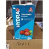 Image 1 : CASE LOT Hydra+ Thickened Beverage - Stage 2 - Cranberry - 12x1L