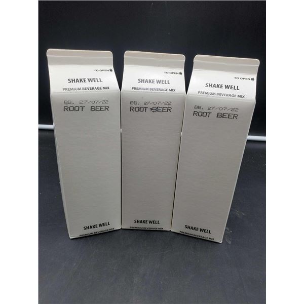 Root Beer Jones Soda Concentrate Mix (3 x 720ml)