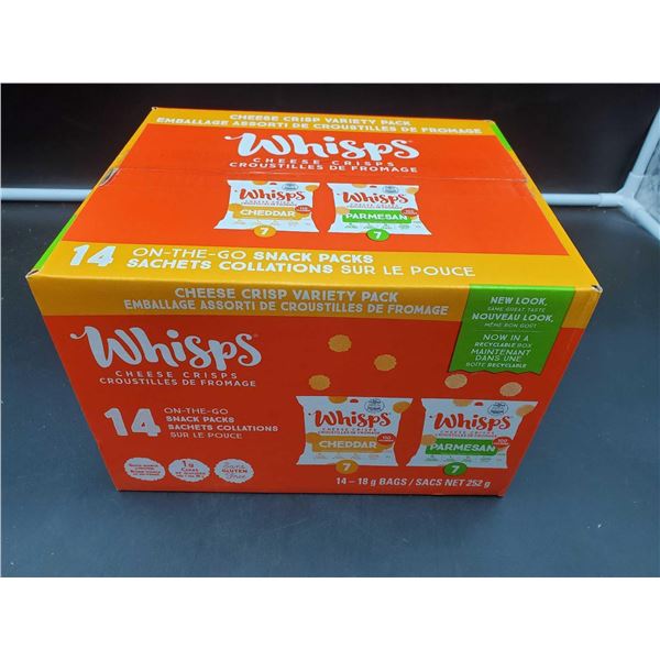 Whisps Cheese Crisps Variety Pack (14 x 18g)